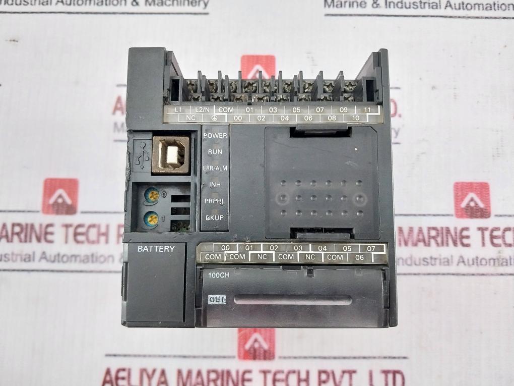 Omron Cp1E-n20Dr-a Plc Programmable Controller Ver 1.1 100–240V Ac 50/60Hz 25Va
