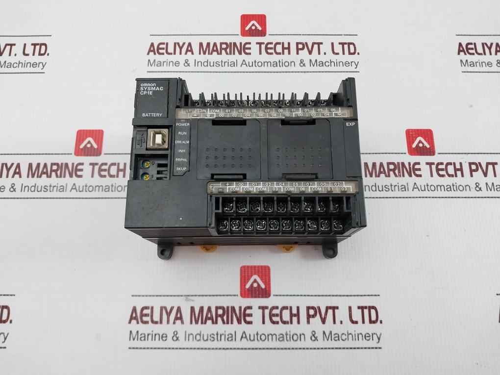 Omron Cp1E-n30Dr-a Sysmac Programmable Logic Controller  100-240V Ac