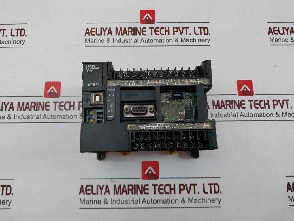 Omron Cp1E-n30Dr-a Sysmac Programmable Logic Controller  100-240V Ac
