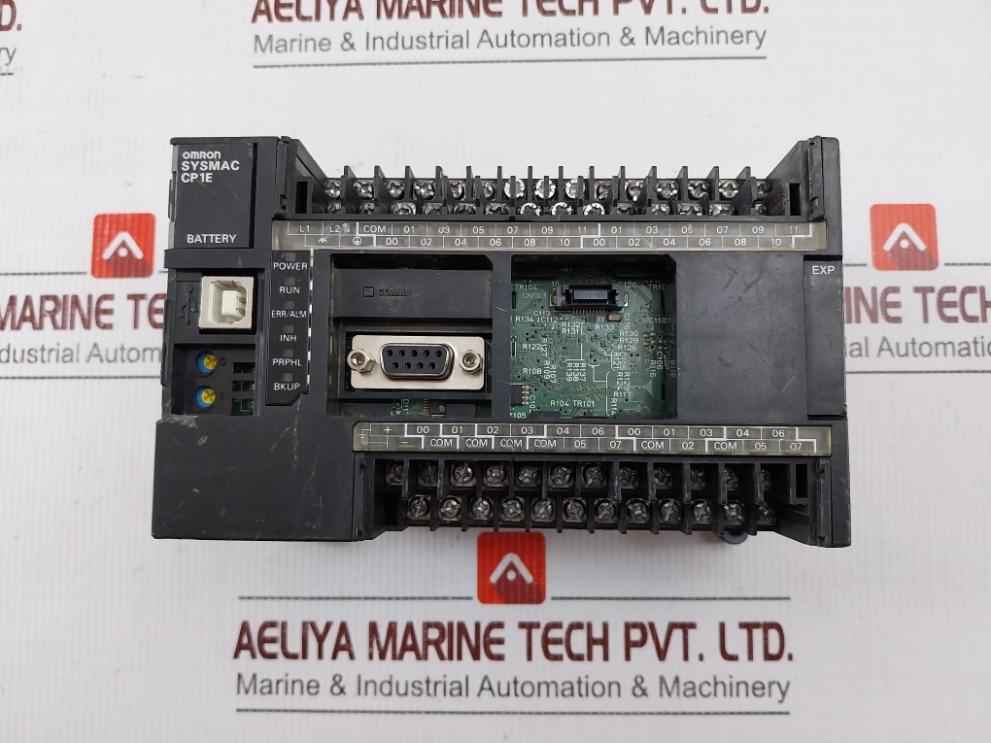 Omron Cp1E-n40Dr-a Programmable Controller 50/60Hz,100-240V Ac