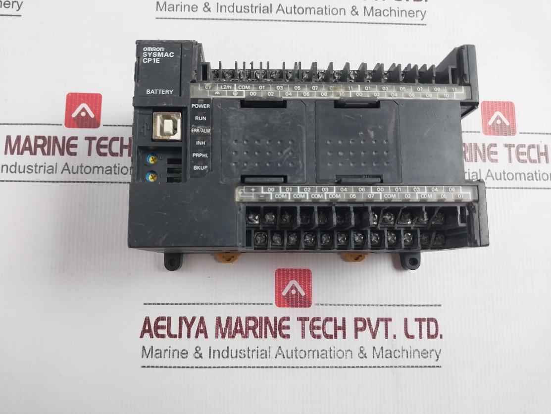 Omron Cp1E-n40Dr-a Programmable Logic Controller 100-240V Ac 50/60Hz