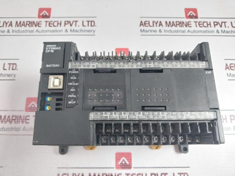 Omron Cp1E-n40Dr-a Sysmac Programmable Controller Ver 1.3 100-240V Ac 50/60Hz