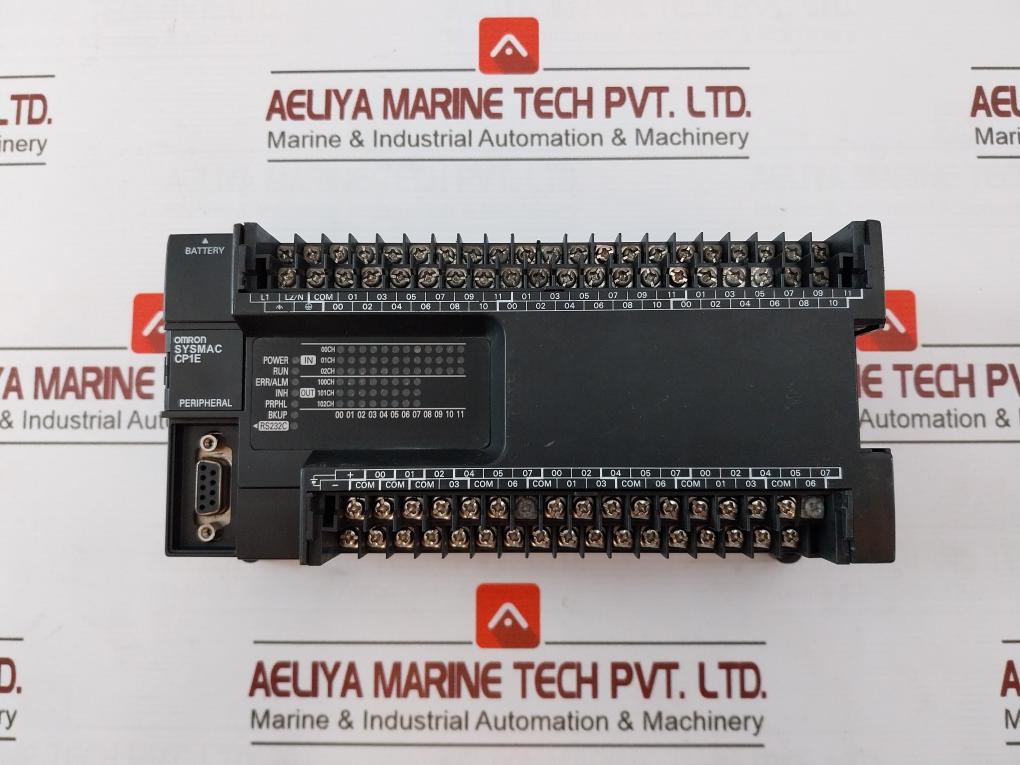 Omron Cp1E-n60Sdr-a Programmable Controller 24V Dc, 7.5Ma, 8Pts/5Ma, 28Pts