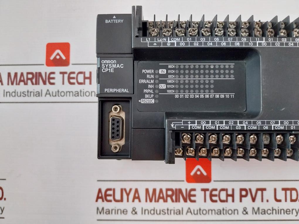 Omron Cp1E-n60Sdr-a Programmable Controller 24V Dc, 7.5Ma, 8Pts/5Ma, 28Pts