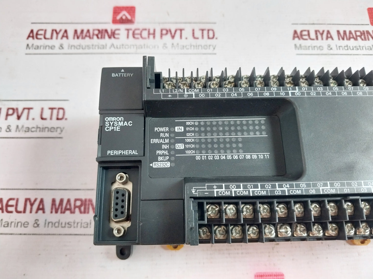 Omron Cp1E-n60Sdr-a Programmable Controller 24Vdc Res/240V Ver. 1.3