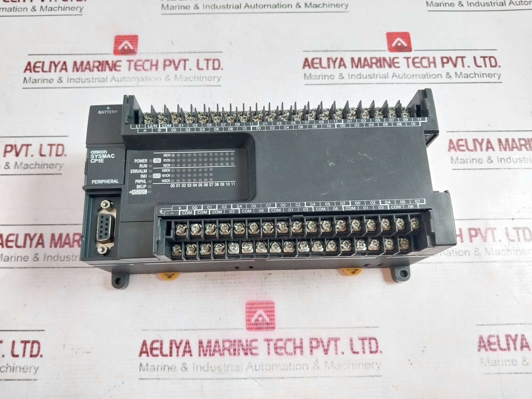 Omron Cp1E-n60Sdr-a Programmable Controller 24Vdc Res/240V Ver. 1.3