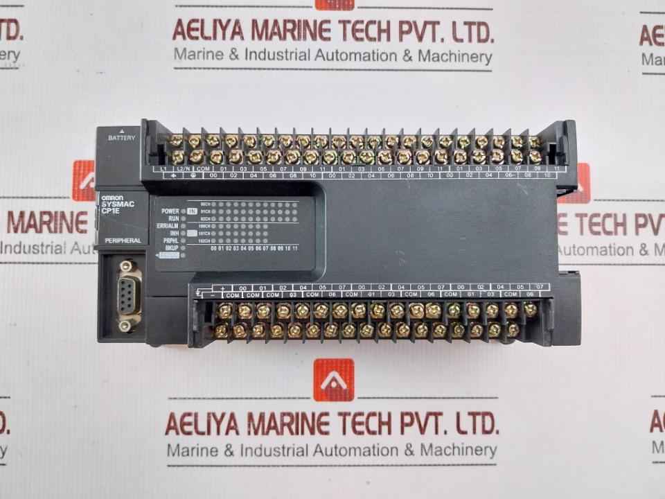 Omron Cp1E-n60Sdr-a Programmable Controller Ver.1.1/100-240V Ac, 50/60Hz