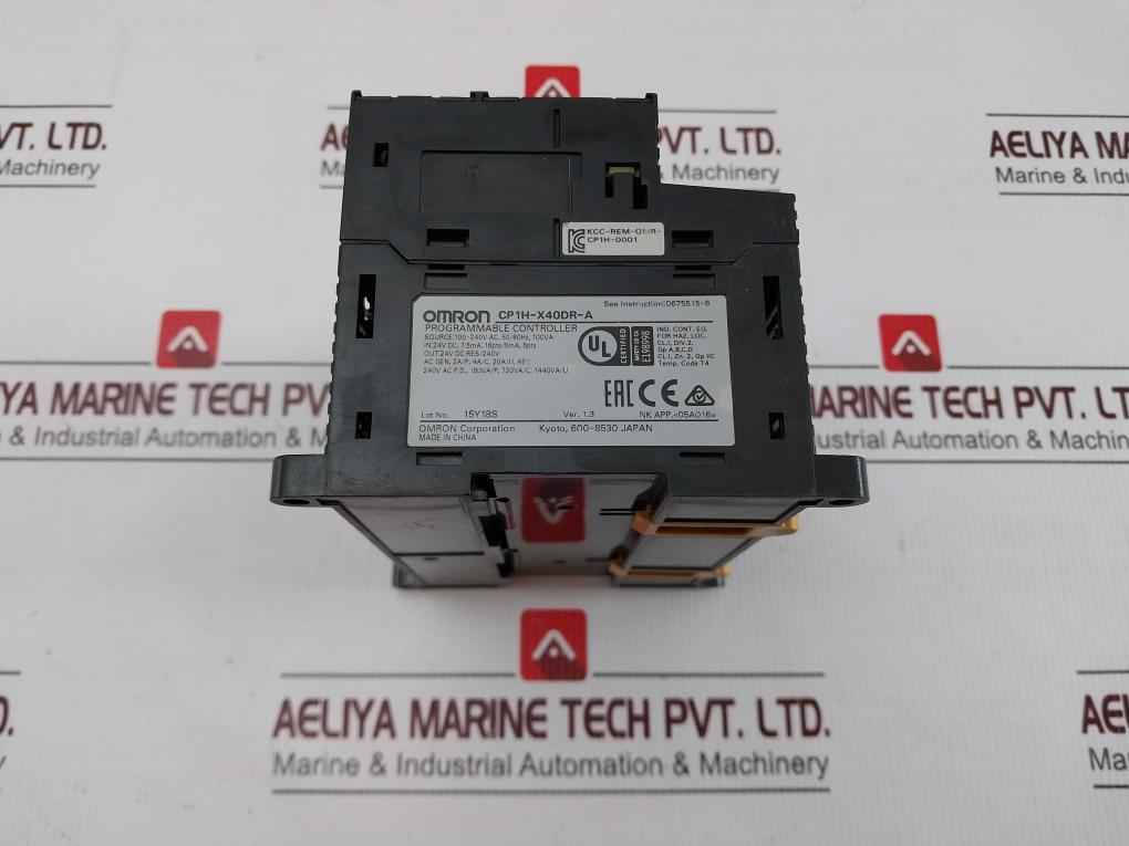 Omron Cp1H-x40Dr-a Plc Module 100-240V Ac, 50/60Hz
