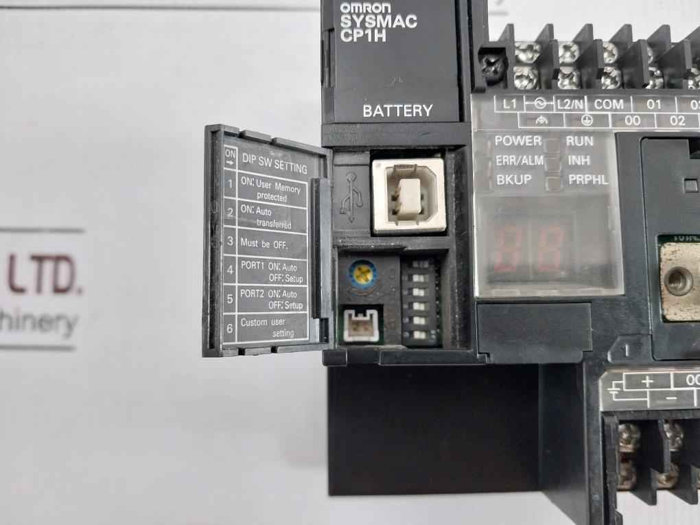 Omron Cp1H-x40Dr-a Plc Module 100-240V Ac, 50/60Hz