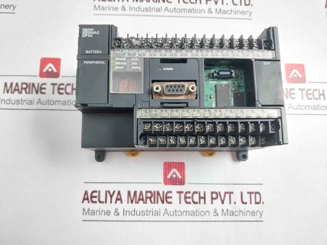 Omron Cp1H-x40Dr-a Programmable Logic Controller 100-240V Ac, 50/60Hz
