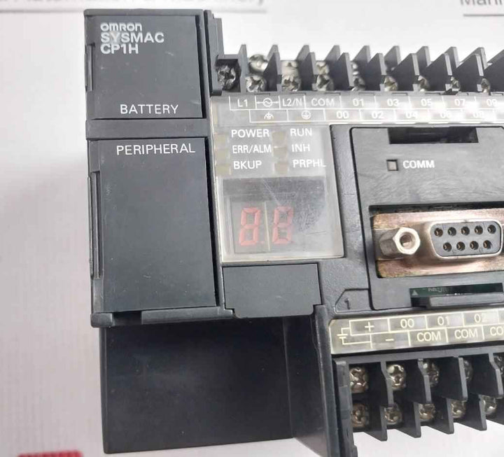 Omron Cp1H-x40Dr-a Programmable Logic Controller 100-240V Ac, 50/60Hz