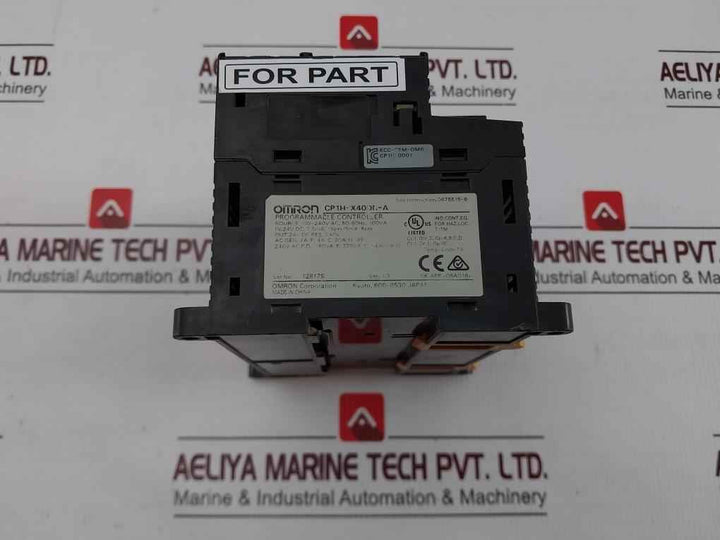Omron Cp1H-x40Dr-a Sysmac Programmable Controller 100-240V (Not Working)
