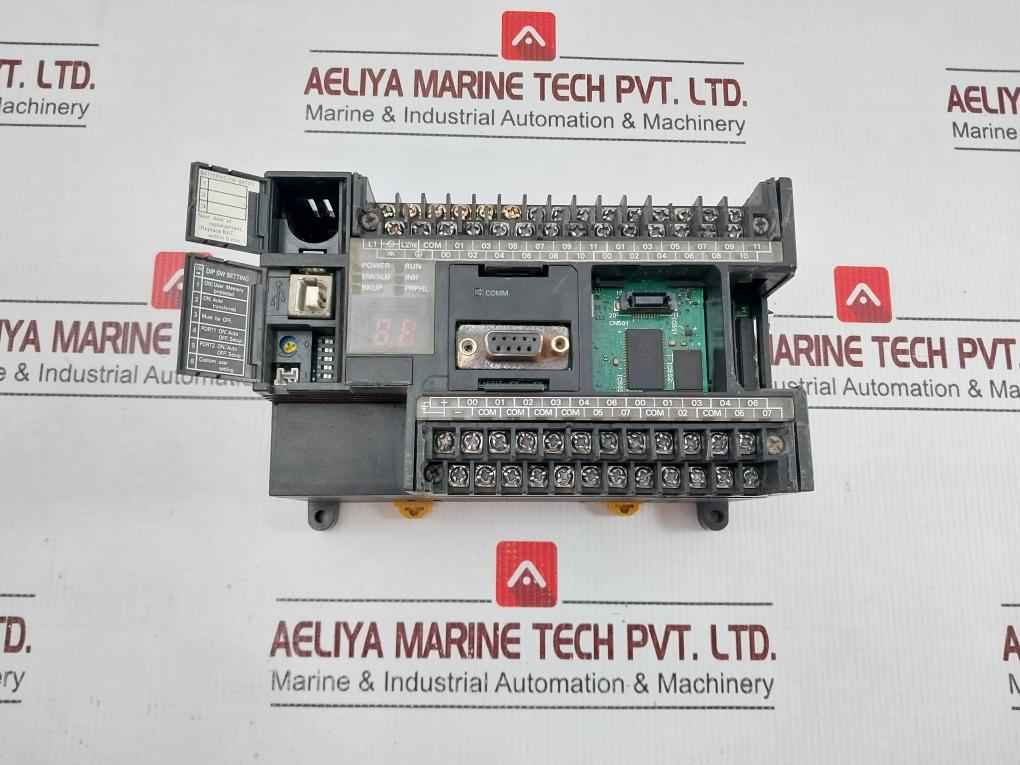 Omron Cp1H-x40Dr-a Sysmac Programmable Controller 100-240V (Not Working)