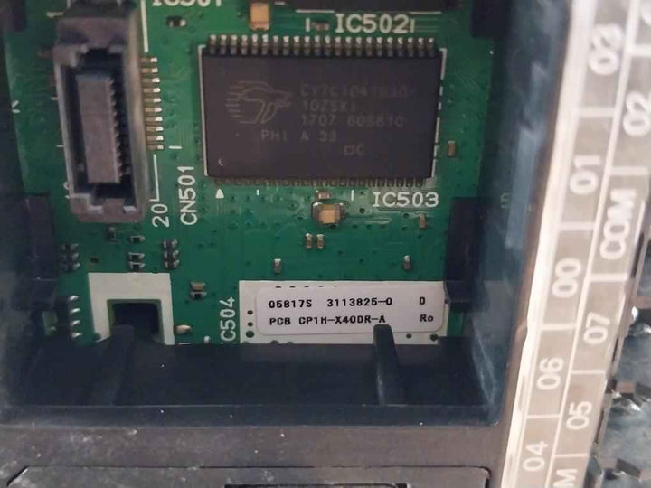 Omron Cp1H-x40Dr-a Sysmac Programmable Controller 100-240V (Not Working)