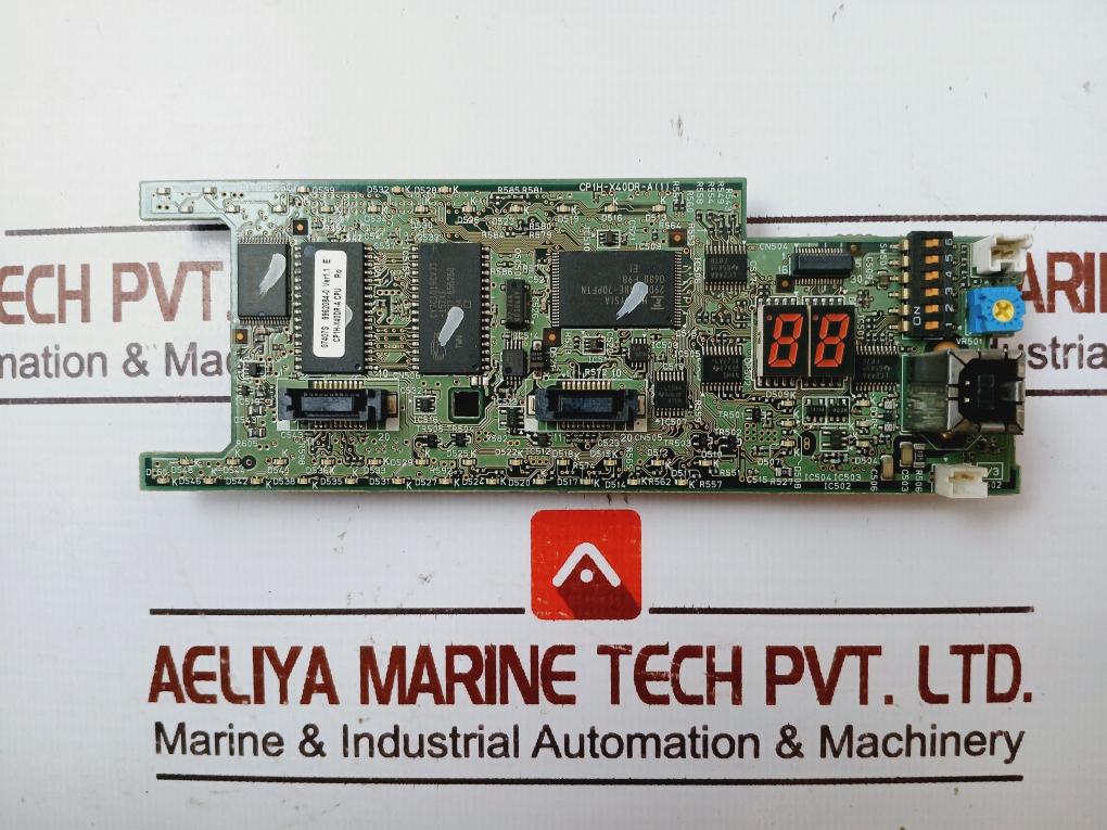 Omron Cp1H-x40Dr-a(1) Pc Board For Plc Cpu Unit Ver 1.1