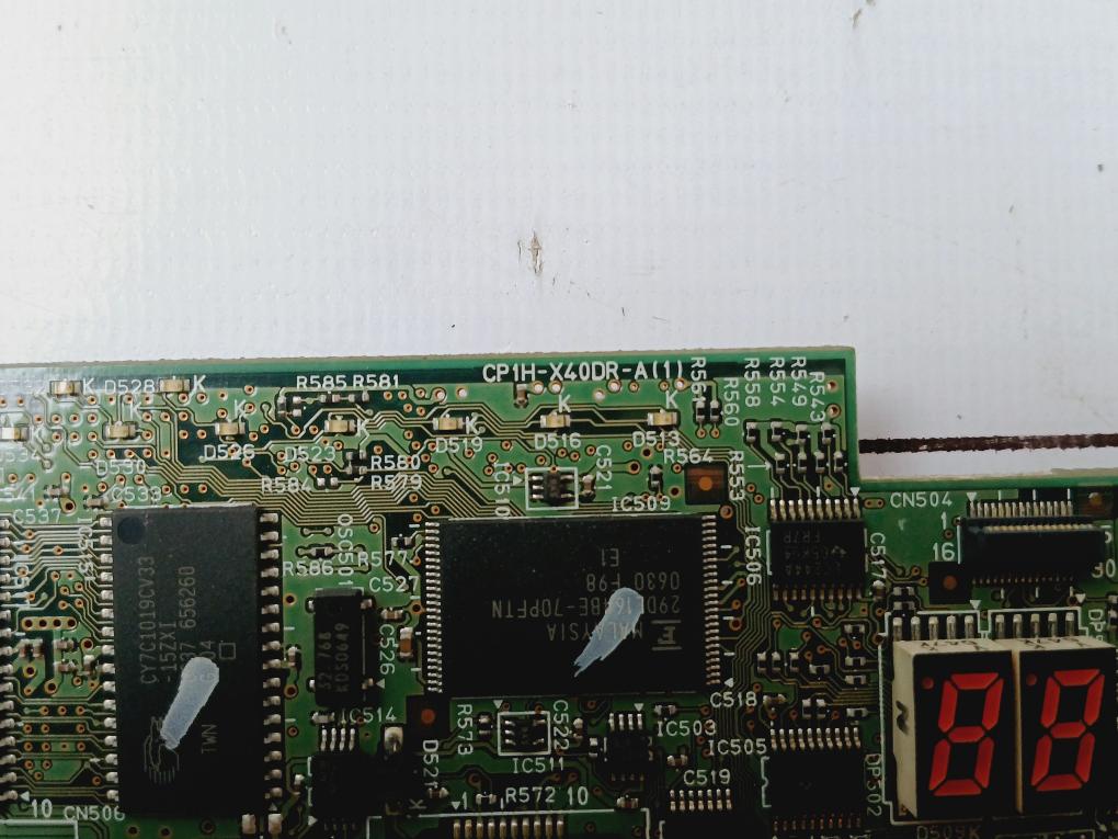 Omron Cp1H-x40Dr-a(1) Pc Board For Plc Cpu Unit Ver 1.1
