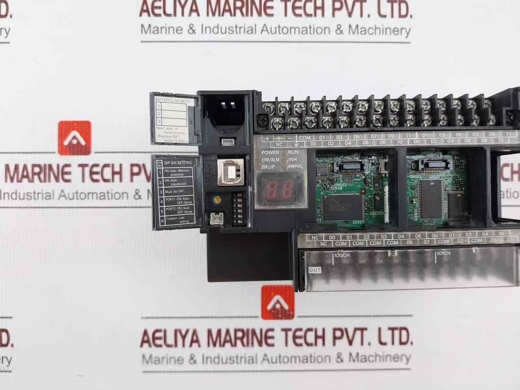 Omron Cp1H-x40Dt-d-sc Programmable Controller 24V Dc 50W