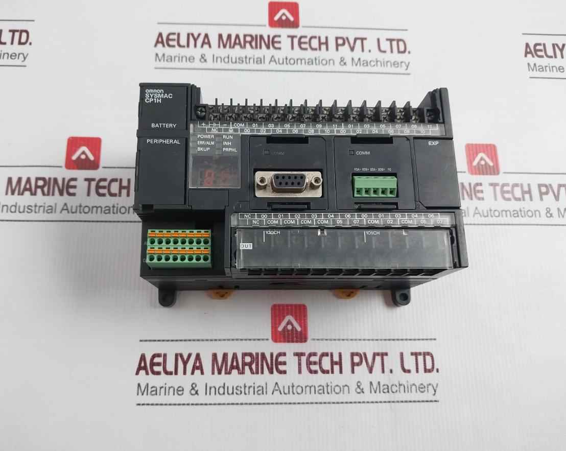 Omron Cp1H-xa40Dt1-d Programmable Logic Controller 24V Dc 50W