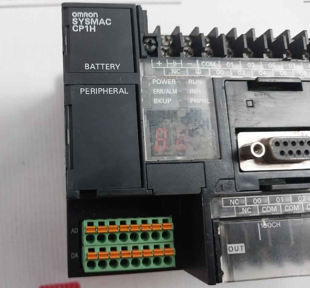 Omron Cp1H-xa40Dt1-d Programmable Logic Controller 24V Dc 50W