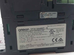 Omron Cp1H-xa40Dt1-d Programmable Logic Controller 24V Dc 50W