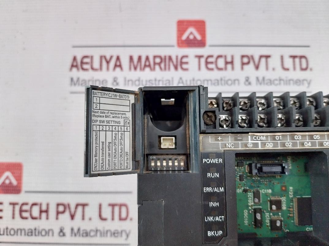 Omron Cp1L-em40Dr-d Sysmac Programmable Controller Module 24V Dc 20W Ver 1.1