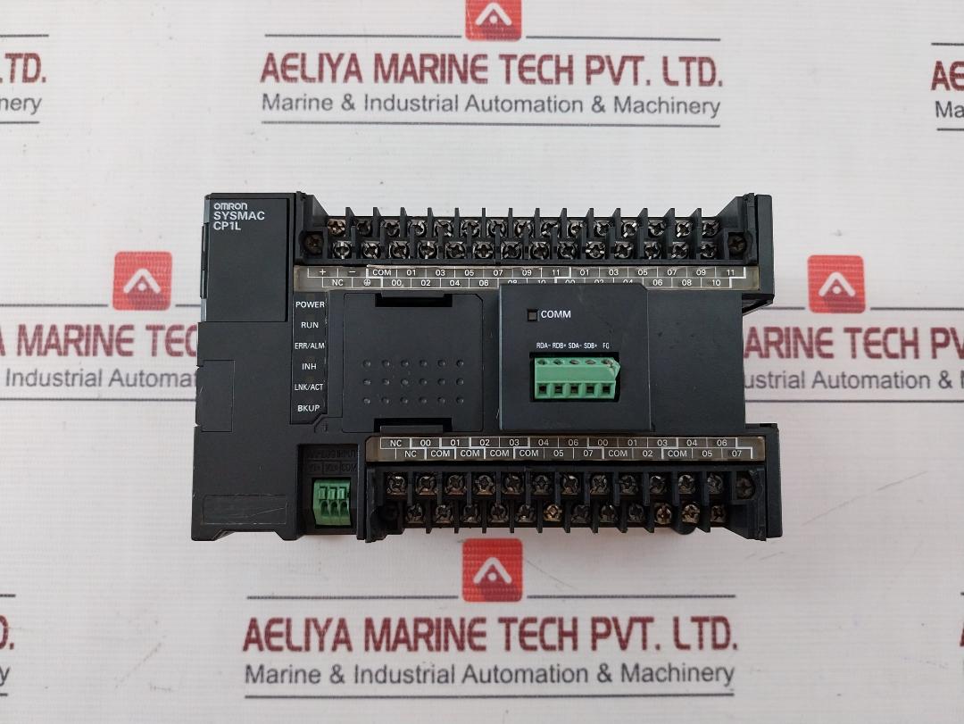 Omron Cp1L-em40Dr-d Sysmac Programmable Controller Module 24V Dc 20W Ver 1.1
