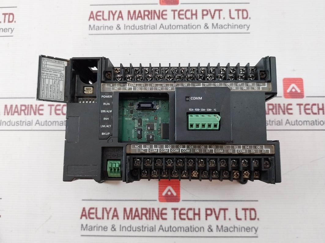 Omron Cp1L-em40Dr-d Sysmac Programmable Controller Module 24V Dc 20W Ver 1.1