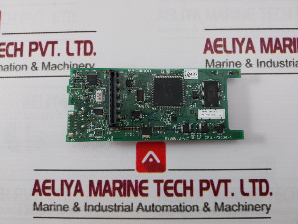 Omron Cp1L-m30Dr-a Printed Circuit Board Plc Cpu Unit 94V-0