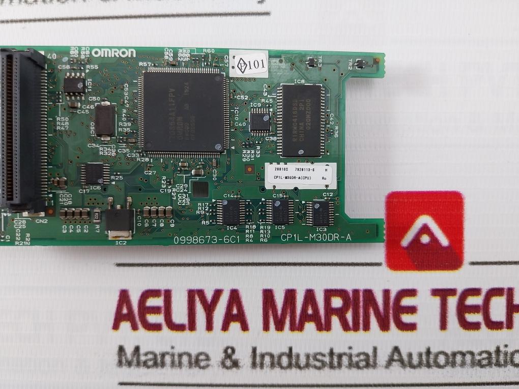 Omron Cp1L-m30Dr-a Printed Circuit Board Plc Cpu Unit 94V-0