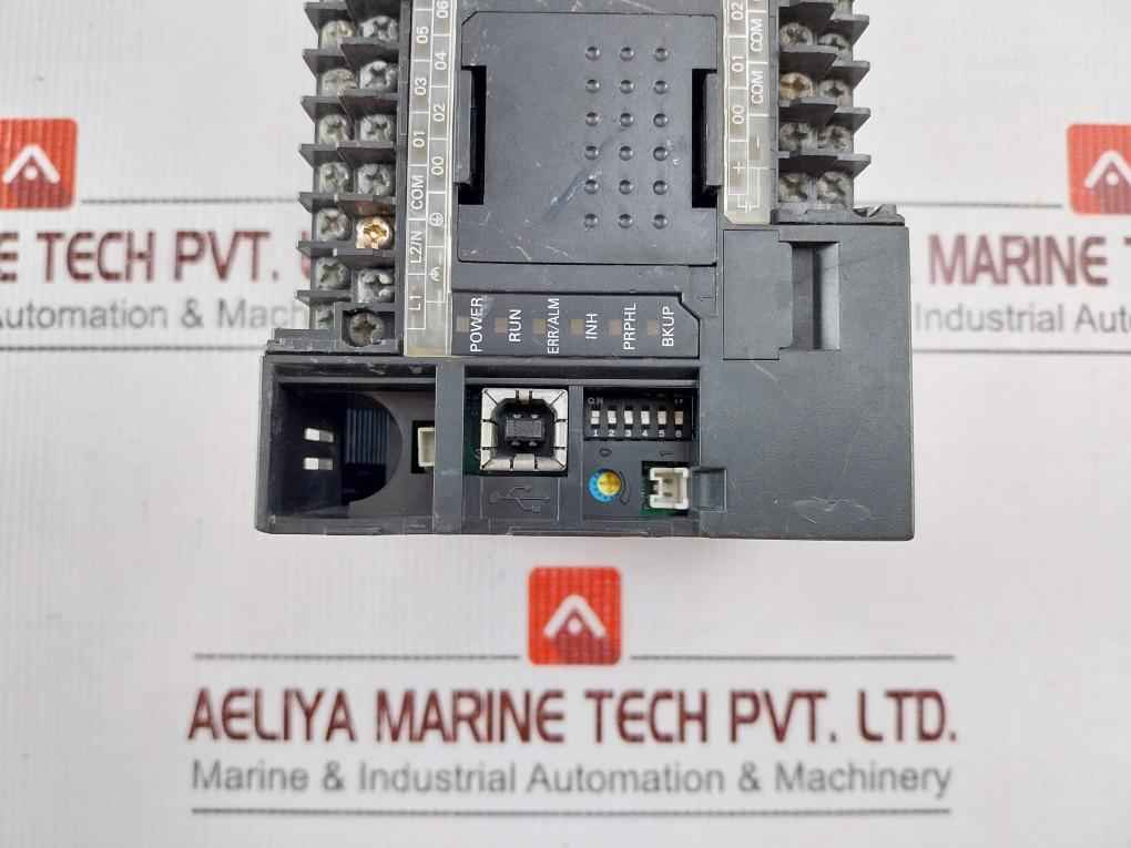 Omron Cp1L-m40Dr-a Programmable Logic Controller 24V Dc 7.5Ma (Not Working)