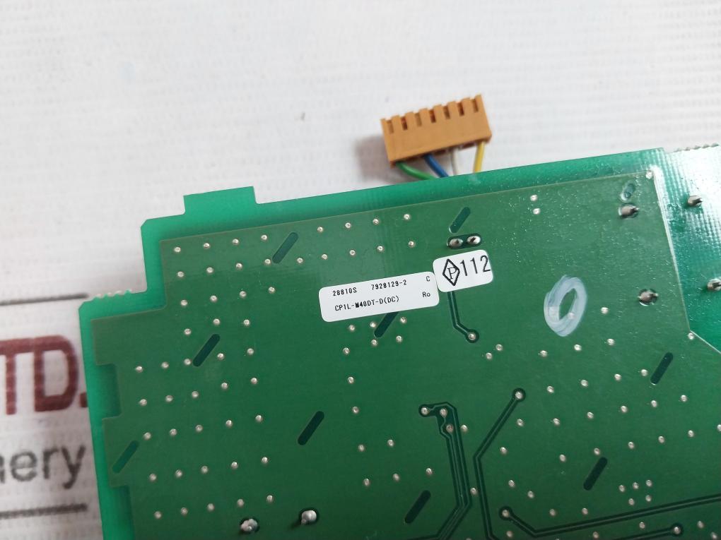 Omron Cp1L-m40Dt-d Programmable Logic Controller 24Vdc 24 Input 16 Output