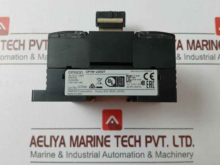 Omron Cp1W-20Edt Input Output Module E95399 24V Dc