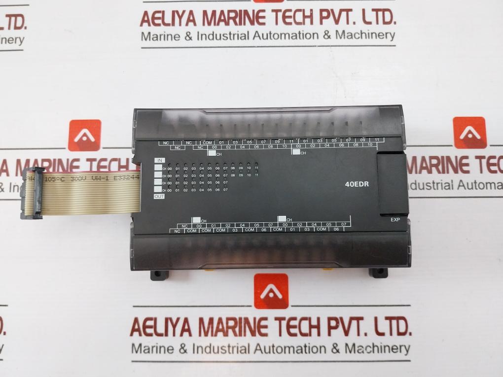 Omron Cp1W-40Edr Plc I/O Unit 24Vdc 5Ma 180Va/P 720Va/C 1440Va/U