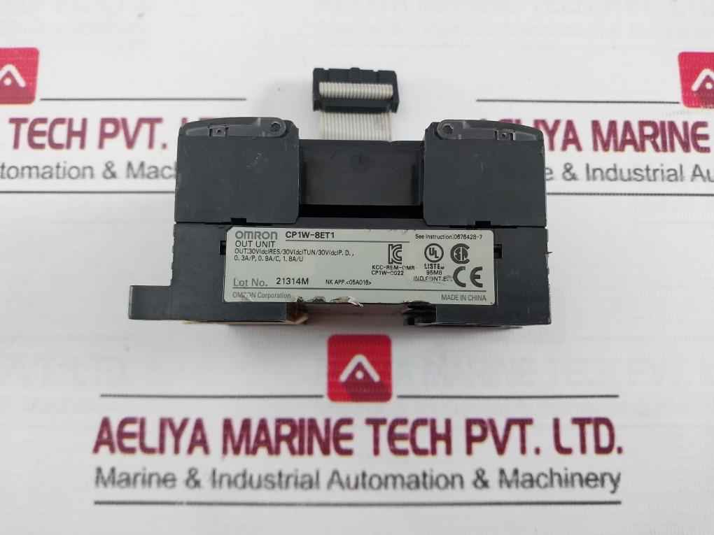 Omron Cp1W-8Et1 Digital I/O Expansion Unit Kcc-rem-omr-c91W-0022