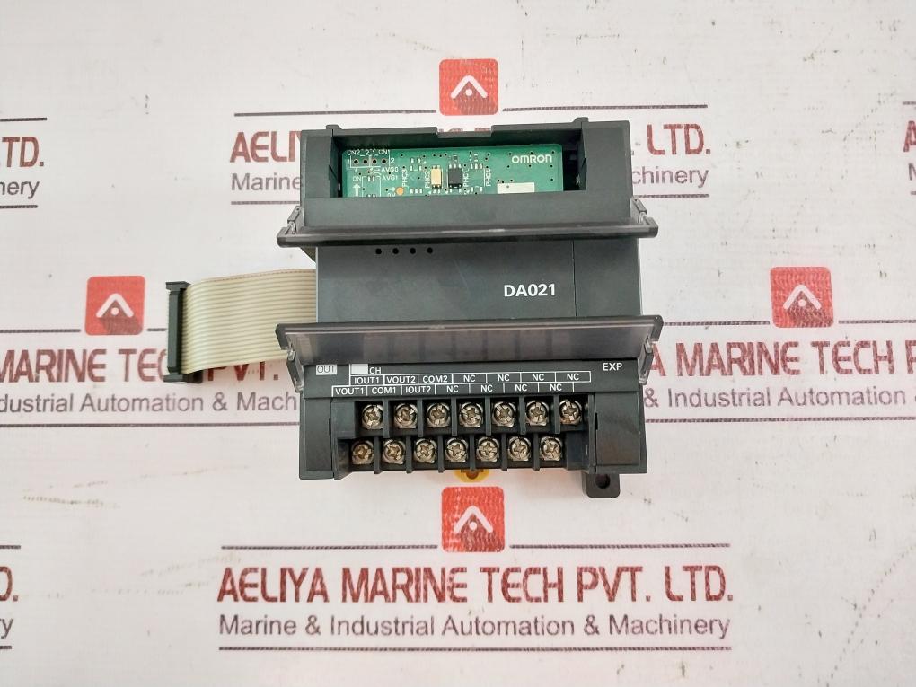 Omron Cp1W-da021 Plc D/A Expansion Unit Kcc-rem-omr-cp1W-0013 0-20Ma