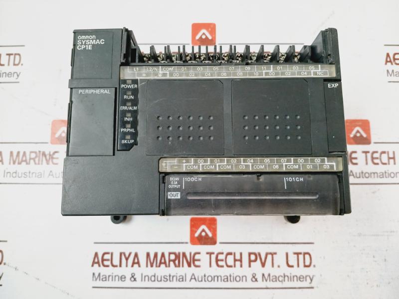 Omron Cp1e-e30dr-a Input Output Expansion Unit 100-240v Ac 50/60hz 70va