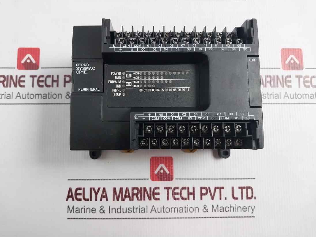Omron Cp1e-e30sdr-a Programmable Controller 100-240vac, 50/60hz
