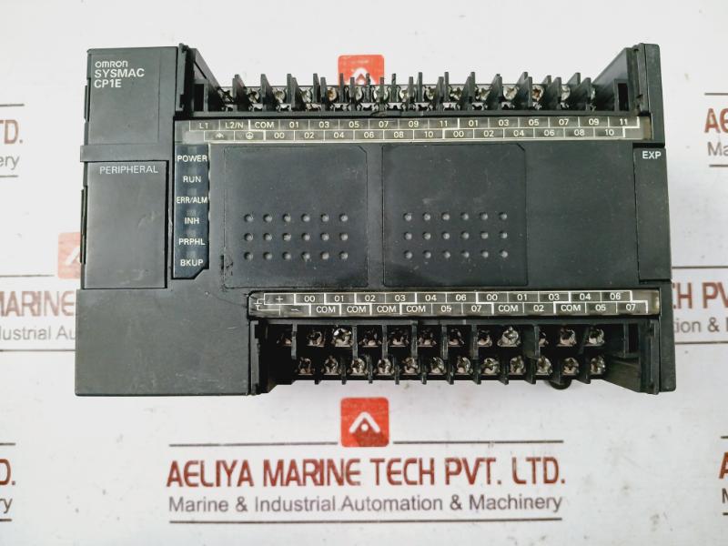 Omron Cp1e-e40dr-a Programmable Controller 100-240v Ac 50/60hz 70va
