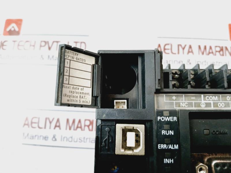 Omron Cp1e-n40dt-d Programmable Controller Unit 24v Dc, 20w