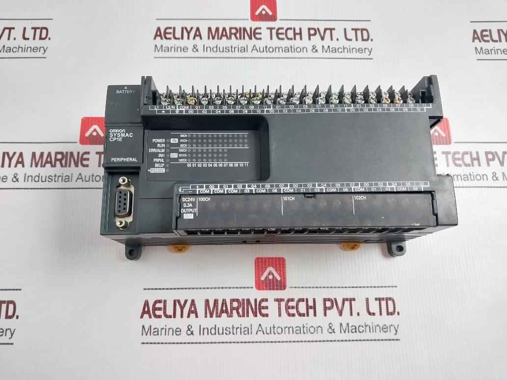 Omron Cp1e-n60sdr-a Plc Module 100-240v Ac, 50/60hz