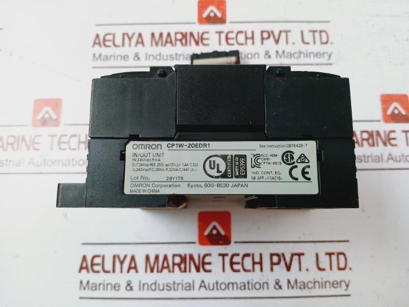 Omron Cp1w-20edr1 Analog Input Expansion Module Kcc-rem-omr-cp1w-0019