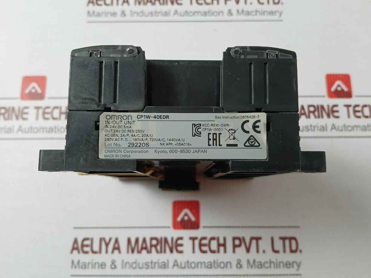 Omron Cp1w-40edr I/0 Expansion Unit 240v