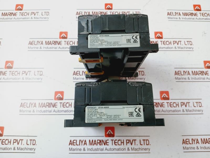 Omron Cp1w-40edr Input Output Expansion Unit 40edr 24vdc Res/250v
