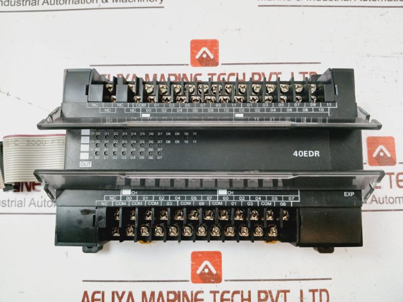 Omron Cp1w-40edr Input Output Expansion Unit 40edr 24vdc Res/250v