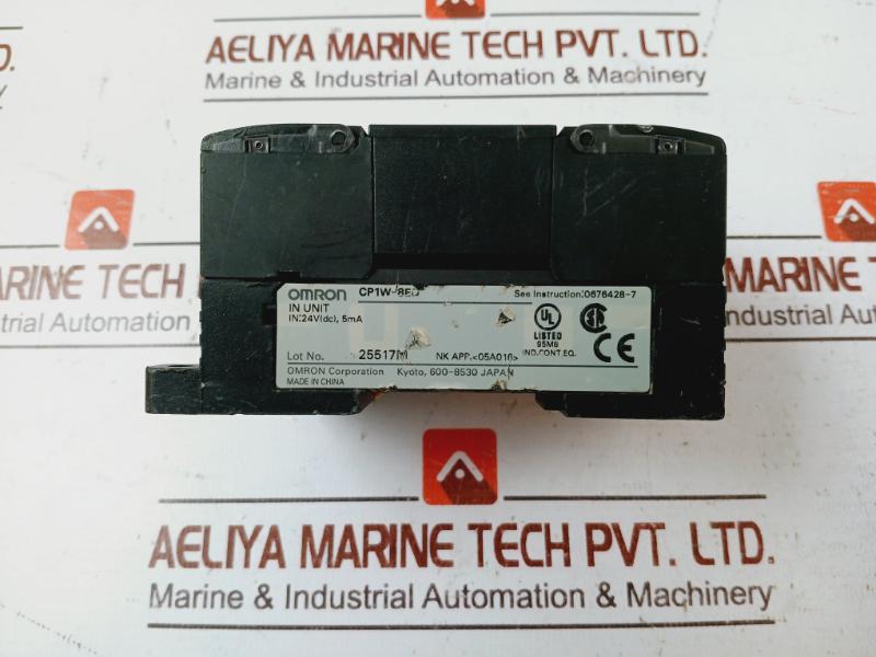 Omron Cp1W-8Ed Input Output Expansion Unit 24Vdc 5Ma