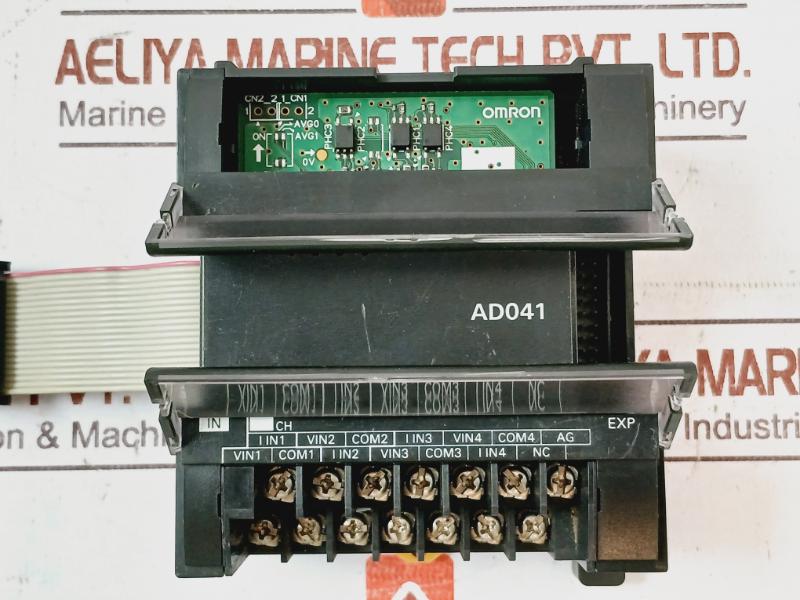Omron Cp1w-ad041 Analog Input Expansion Module Kcc-rem-omr-cp1w-0014