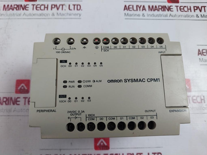 Omron Cpm1-10Cdr-a Ac Or Dc Power Relay Transistor Output 24Vdc 5Ma/12Ma
