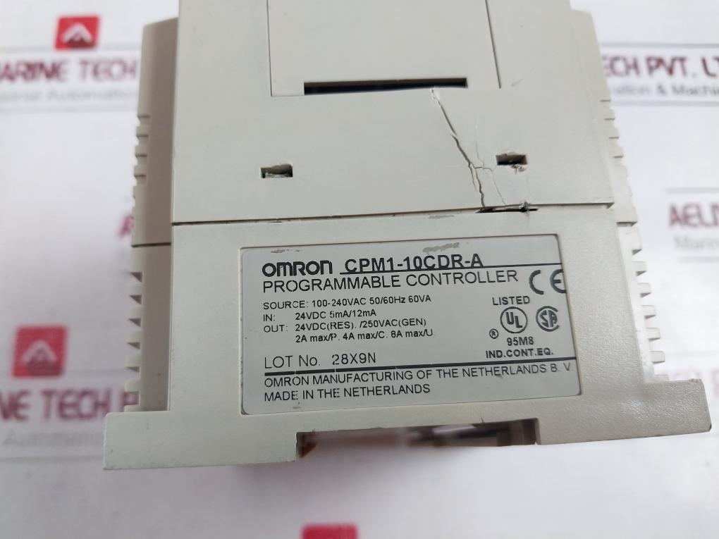 Omron Cpm1-10Cdr-a Ac Or Dc Power Relay Transistor Output 24Vdc 5Ma/12Ma