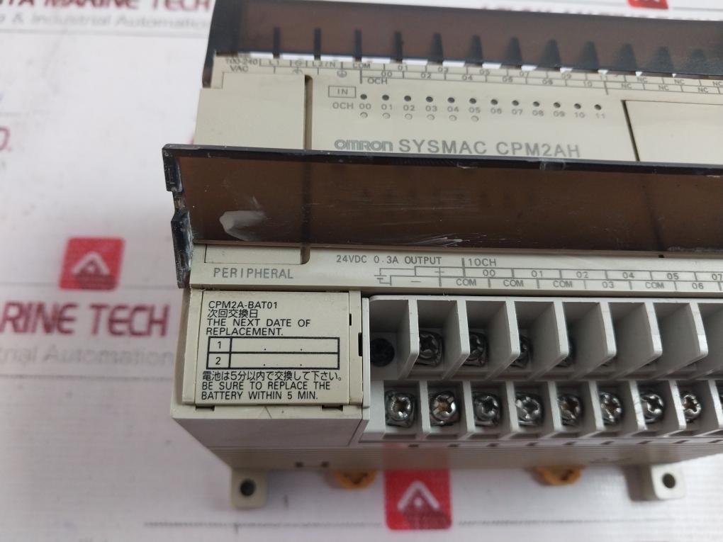 Omron Cpm1-10Cdr-a Position Control Programmable Controller Plc
