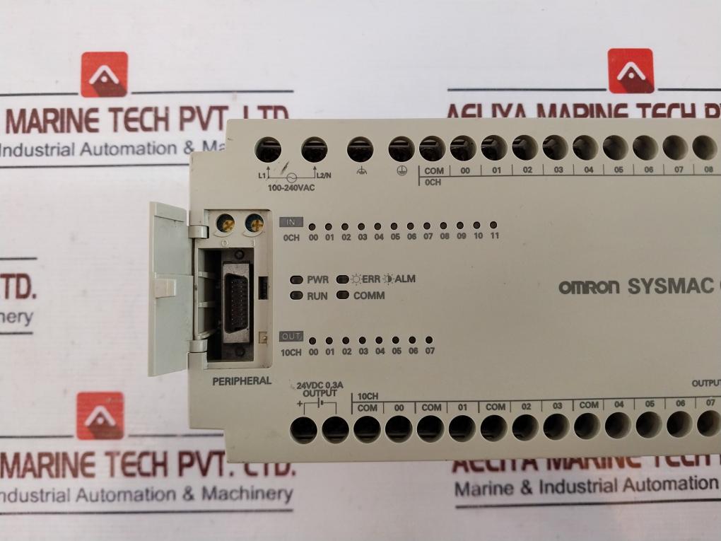 Omron CPM1-20CDR-A Programmable Controller 100-240VAC 50/60Hz 60VA